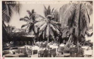 Mexico Acapulco Patio Dining Area Hotel Las Hamacus Real Photo