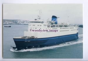 SIM0175 - Belgian RMT Ferry - Prins Albert , built 1978 - postcard