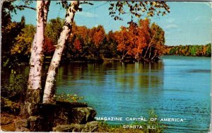 Postcard WATER SCENE Sparta Illinois IL AO6120