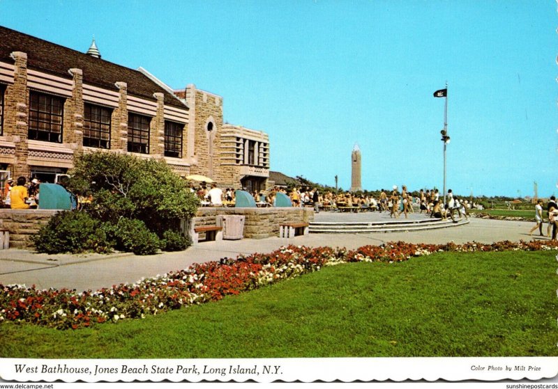 New York Long Island Jones Beach State Park West Bathhouse