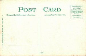 Vtg Tarjeta Postal C 1908 Gruta Y Lago En Mitchell Parque Milwaukee, Wi Nuevo