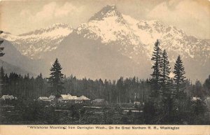 WHITEHORSE MOUNTAIN Darrington, WA Great Northern RR c1910s Vintage Postcard