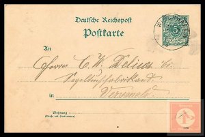 German Reichspost Postcard