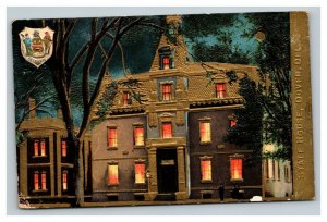 Vintage 1910's Postcard Orchard State House Building Dover Delaware - Embossed