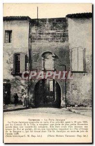 Old Postcard Tarascon La Porte Jarnegue
