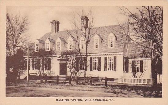 Raleigh Tavern Williamburg Virginia