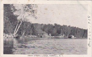 Deer Spring Lodge Merrill New York 1928