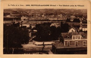 CPA NEUVILLE-sur-SAONE - Vue générale prise de VILLEVERT (639834)