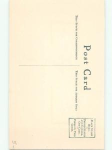 Divided-Back PRETTY WOMAN Risque Interest Postcard AA7903