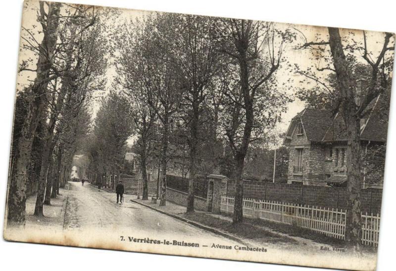 CPA Verriéres le Buisson-avenue Cambacérés (180422)