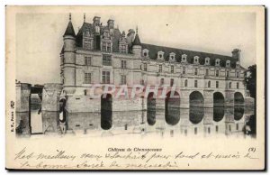 Old Postcard Chateau de Chenonceau