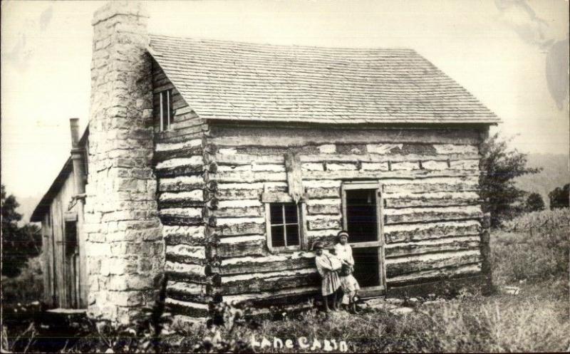 Jim Lane Cabin Taney County MO Matt's Cabins Real Photo Postcard dcn