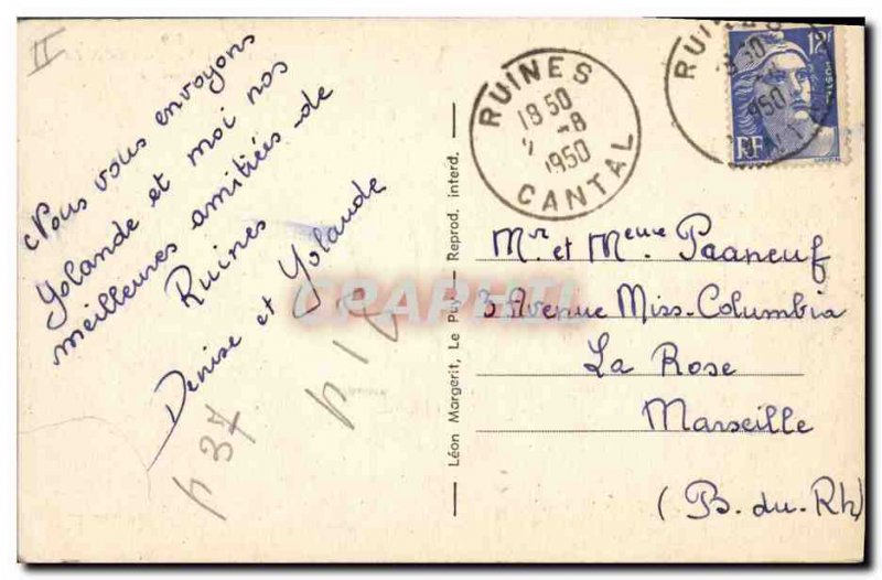 Old Postcard Folklore Bourree