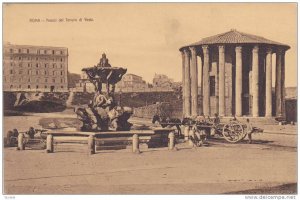 Avanzi Del Templo Di Vesta, Roma (Lazio), Italy, 1900-1910s