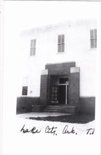 Craighead County Court House Lake City Arkansas Real Photo