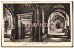 Old Postcard Tours Cloitre St Gatien said the North Psalette La Galere