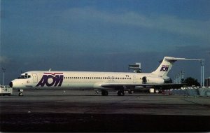 AOM French Airlines McDonnell Douglas MD-83 At Orly Airport Paris