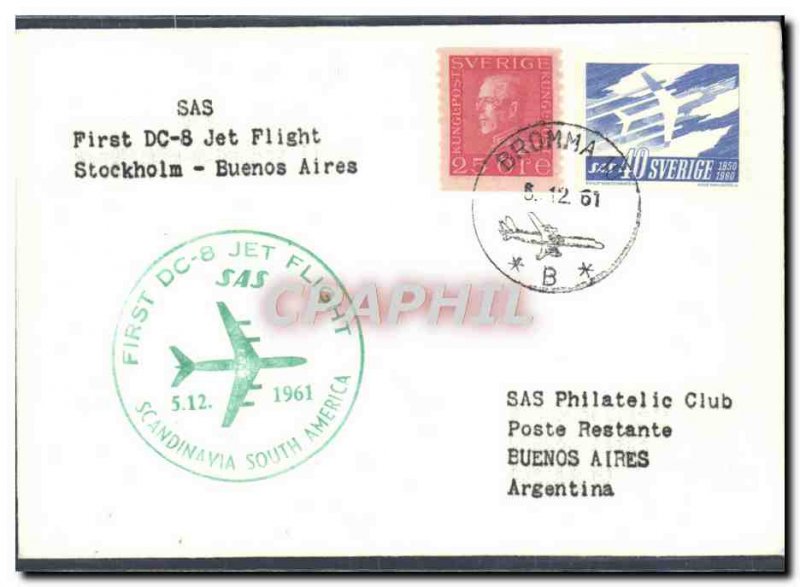 Letter Sweden Stockholm Buenos Aires May 12, 1961