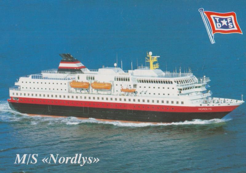 MS Nordlys Postcard