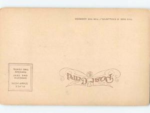 Pre-1907 HOTEL Kansas City Missouri MO A2551