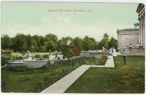 Delaware Park - Buffalo NY - 1900s-1910s Postcard