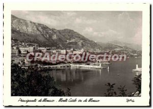 Modern Postcard Principality of Monaco Monte Carlo De Monaco View