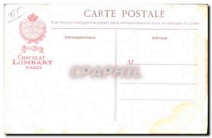 Old Postcard Fun Children Doll Chocolate Lombart