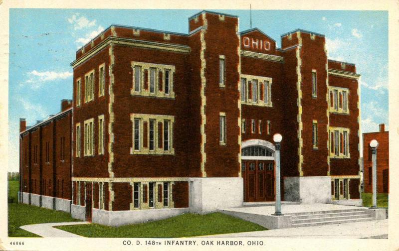 OH - Oak Harbor. Armory, Co. D, 148th Infantry