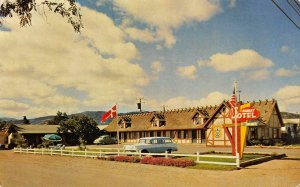 HAMLET MOTEL Solvang, CA Santa Ynez Valley Roadside ca 1960s Vintage Postcard