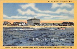 Surf Sporting, Beach Club, Jackson's Casino in Ocean City, Maryland