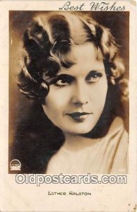 Esther Ralston Movie Actor / Actress Unused 