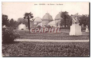 Old Postcard Rennes At Tabor Greenhouses