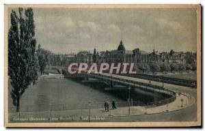 Old Postcard Konstanz See Hotel Neue Rheinbrucke aund