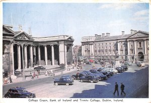 College Green, Bank of Ireland and Trinity College Dublin Ireland Postal Used...