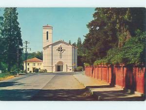 Unused Pre-1980 CHURCH SCENE Grass Valley California CA hs6902