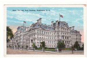 State, War And Navy Building, Washington DC, Antique W B Garrison Postcard