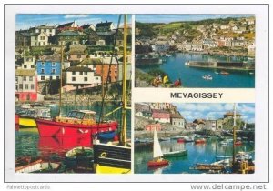 3-view postcard, Mevagissey, 60-70s