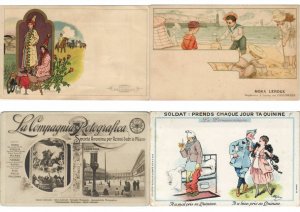 PC ADVERTISING COLLECTION 225 Vintage Postcards WITH BETTER (L4388)