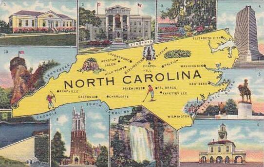 Map Of North Carolina