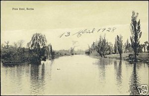 uruguay, ROCHA, Paso Real, River Scene (1928)