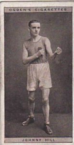 Ogdens Vintage Cigarette Card Pugilists In Action 1928 No 18 Johnny Hill