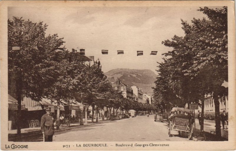 CPA La Bourboule Boulevard Georges Clemenceau (1239262)