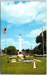 Postcard - War Memorial, Wicomico County - Salisbury, Maryland