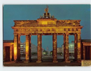 Postcard Brandenburger Tor, Berlin, Germany