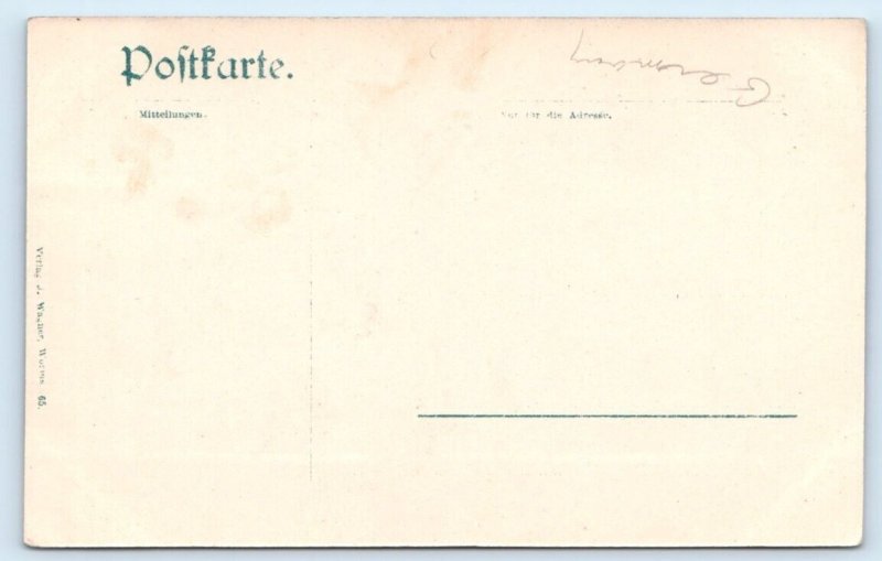 WORMS Total mit Strassenbrücke GERMANY UDB Postcard