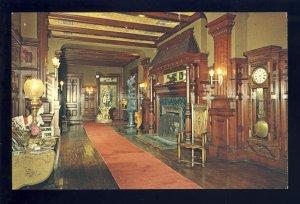 Proctor, Vermont/VT Postcard, Wilson Castle, Grand Reception Hall, Fireplace