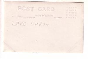 Real Photo, Lake Huron, Ontario