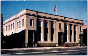 Postcard Ontario c1960s The Post Office and Customs Building Wellington County