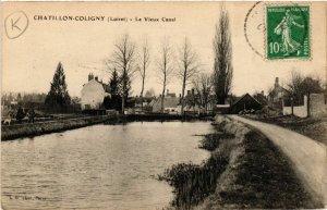 CPA CHATILLON-COLIGNY - Le Vieux Canal (631967)