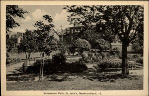 St. John's Newfoundland Postcard BANNERMAN PARK